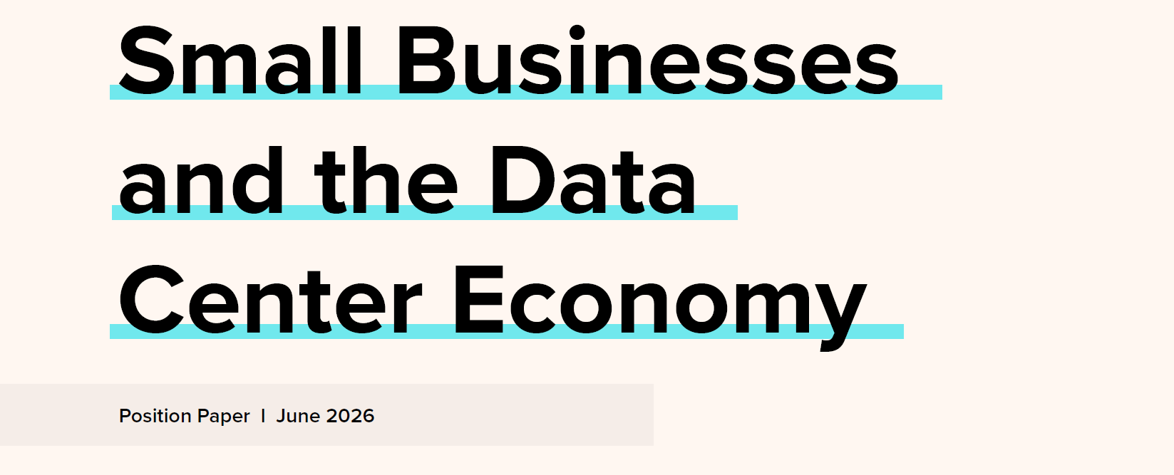 Data Center Position Paper Header
